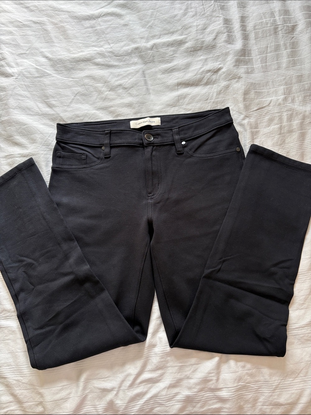 Calvin Klein Black Stretch Skinny Jeans